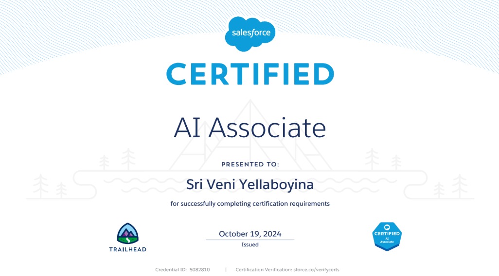 Salesforce - AI Associate